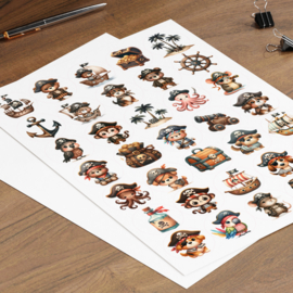 Piraten Stickers
