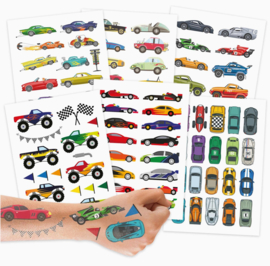 100 Cool Car Fake Tattoos