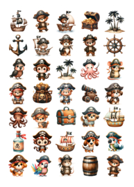 Piraten Stickers