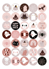 2 Grote Stickervellen Halloween