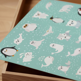 Snow Friends Stickers