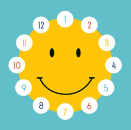 2 Beloningskaarten met 54 grote stickers - Smiley