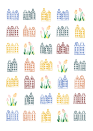 Tulpen uit Amsterdam Stickers