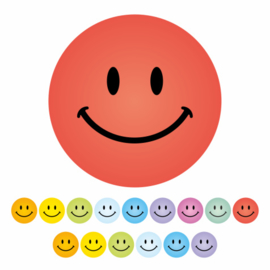 Beloningsstickers Smileys Klein 10mm- 368 Stickers