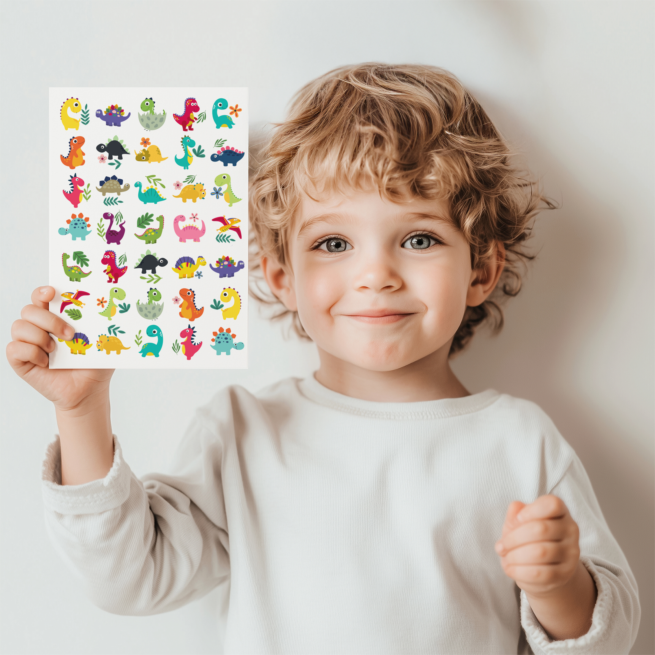 Beloningssysteem Dino's + Stickers + Plasdiploma
