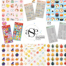 Kawaii Sushi Aufkleber - 35 Aufkleber