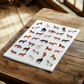 Paarden II Stickers