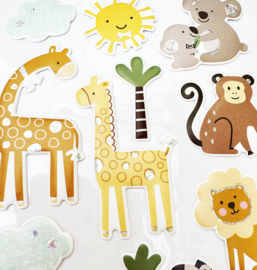 Puffy Stickers Dieren