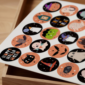 2 Grote Stickervellen Halloween en Herfst