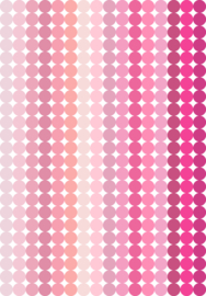 10 mm dots Aufkleber perfekt rosa