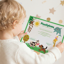 Beloningspakket voor Kinderen - 12 Grote Beloningskaarten - 315 Stickers en Diploma