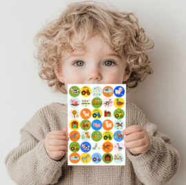 Beloningspakket Zindelijkheidstraining - 9 Beloningskaarten, 210 Stickers & Diploma