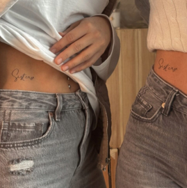 5 Temporary Tattoos Sisters