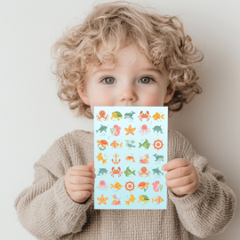 Groot Beloningssysteem Zeediertjes - Beloningskaarten en 105 Stickers