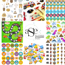 Stickerbogen Fußball - 48 Sticker