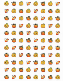 Halloween Mini - 88 Stickers