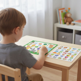 Beloningssysteem Jungle - 3 Beloningskaarten & 70 Stickers