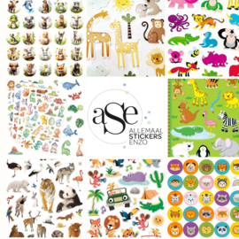 Stickerbogen Animal Life - 35 Sticker