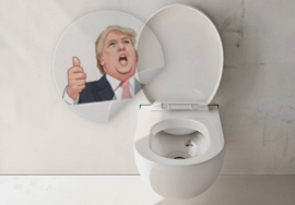 Make your toilet great again! - 2 Sticker