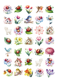 Lente Stickers