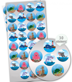 Watervriendjes - 30 Stickers