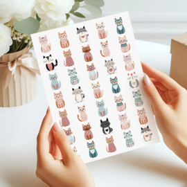 Cute Cats Stickers