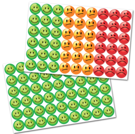 Beloningskaarten + Smiley Stickers - Beginnen is Lastig, Doorzetten wordt Beloond