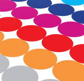 Stippen Stickers - 9 Kleuren - 5 Stickervellen