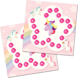 Unicorn Beloningssysteem met Bijpassende Stickers