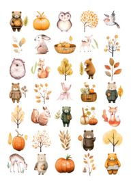 Herfst Stickers