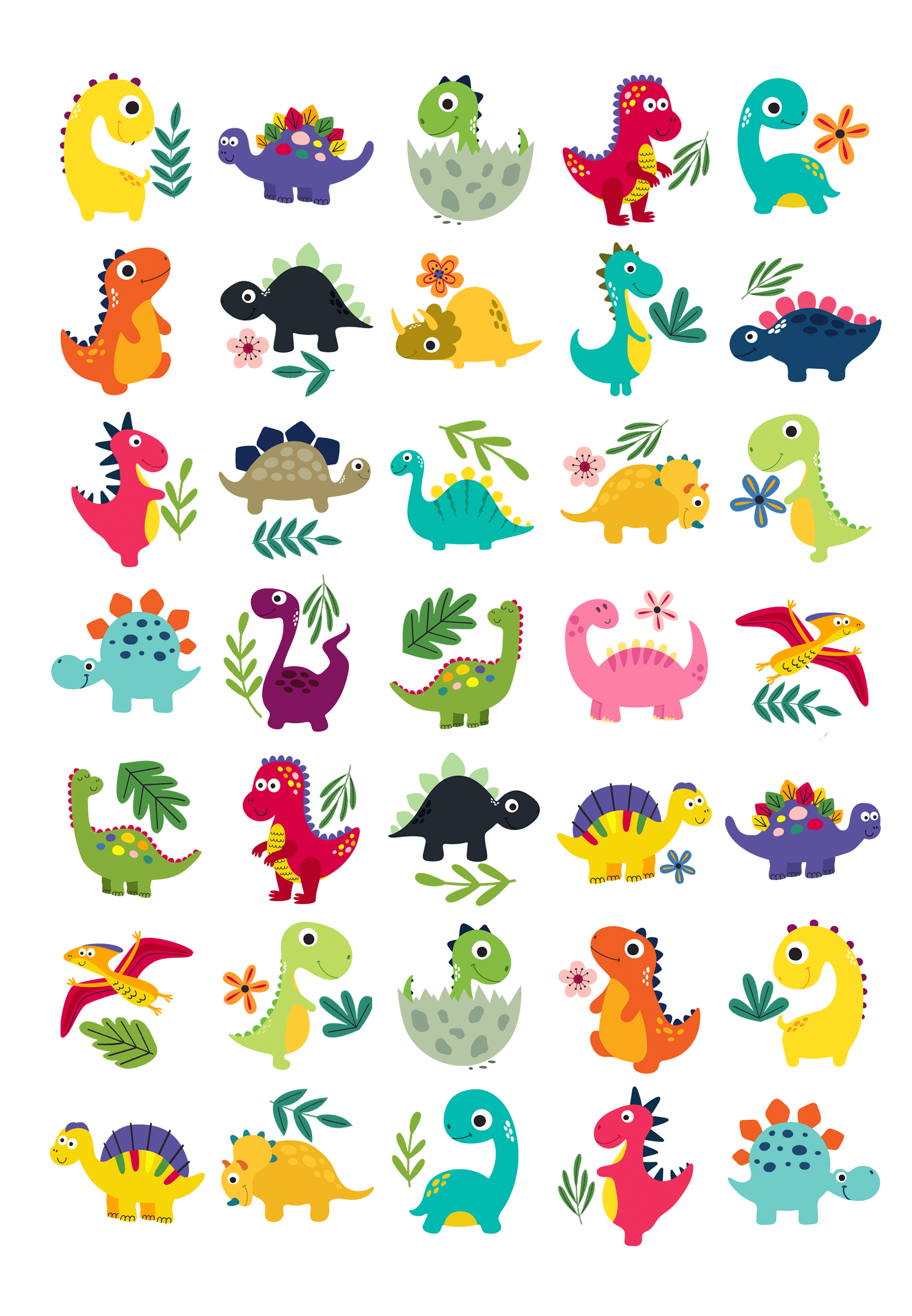 Beloningssysteem Dino's + Stickers + Plasdiploma