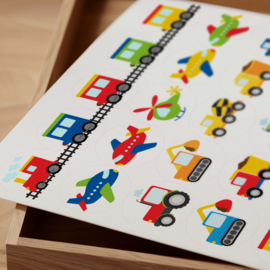 Vrolijke Voertuigen Stickers