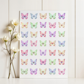 Vlinder Stickers