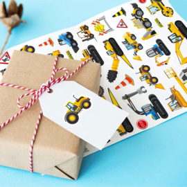 Stickervellen Transport - 4 Grote Stickervellen Voertuigen