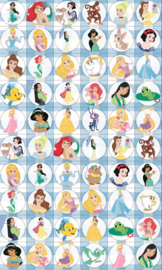 Princesses Disney - 60 autocollants