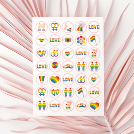 Stickervel LHBTQ+