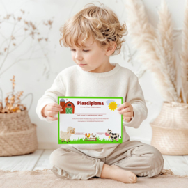 Beloningssysteem Boerderij - 5 Beloningskaarten - 105 Stickers & Plasdiploma