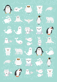 Snow Friends Stickers