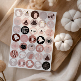 Cozy Halloween - 35 Stickers