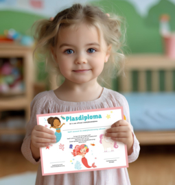 Beloningssysteem Zeemeermin - 5 Beloningskaarten, 105 Stickers & Plasdiploma