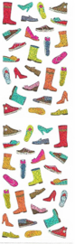 Glimmende Schoenen - 50 Stickers