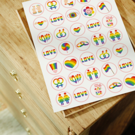 Stickervel LHBTQ+