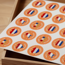 2 Grote Stickervellen Made in the Netherlands