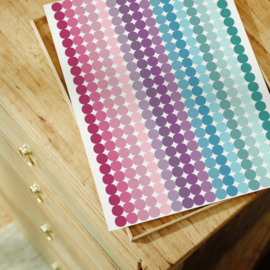 10 mm Stippen Stickers We Go Together - 1104 Stickers