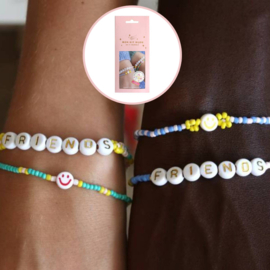 Bastelset zur Herstellung von Armbändern - 4 Armbänder