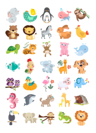 Diertjes Stickers