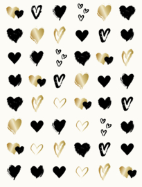 Full of Hearts - 48 Hartenstickers