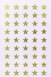 Gouden Sterren Stickers - 3 Maten - 200 Stickers