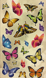 Schmetterling-Glitzer-Sticker