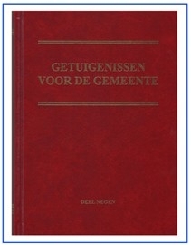 Getuigenissen voor de gemeente, deel 9